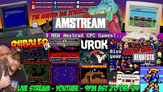 AMSTRAD CPC⚡️AMSTREAM 🕹️3 New Amstrad Games quotTransversionquot quotNibblerDXquot amp quotUrokquot Game Requests [upl. by Shem]