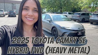 2025 Toyota Camry SE Hybrid FWD Heavy Metal [upl. by Akilat491]