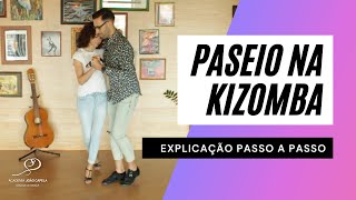 Como fazer o Passo Passeio na Kizomba  Passo a Passo [upl. by Abigael]