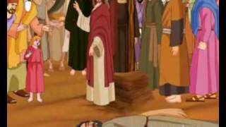 Bible stories for kids  Jesus Heals the Paralytic  English Cartoon Animation [upl. by Mikkel]