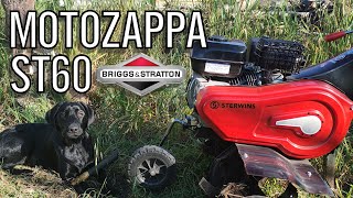 Sterwins ST60 Briggs amp Stratton CR950 208 cc GardenItalia  Eurosystems [upl. by Laira]