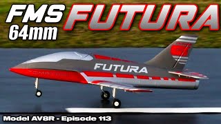 FMS 64mm Futura Sport Jet PNP  Model AV8R Review [upl. by Reiter]