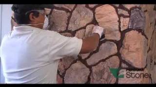 Instalacion Perdura Stone tipo Irregular [upl. by Eynahpets]