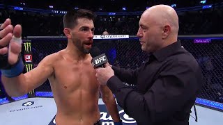 UFC 269 Dominick Cruz Octagon Interview [upl. by Zeuqram]