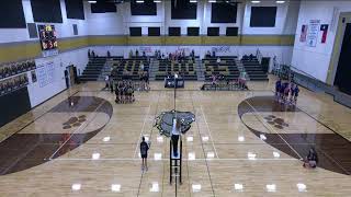 Dawson Volleyball vs Wortham [upl. by Ylatan]