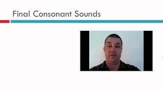 Improve English Pronunciation  Final Consonant Sounds [upl. by Guillaume627]