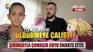 Şırıngayla çamaşır suyu enjekte etti [upl. by Andrea]