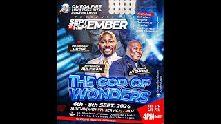 Outreach  September To Remember The God of Wonders With Dr Fidelis Ayemoba  6th Sept 2024 [upl. by Rudich]