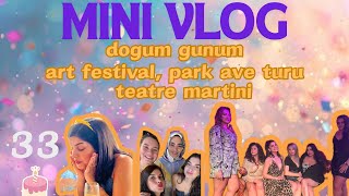 Mini Vlog Amerikada dogum gunumu kutluyoruz winter park turu [upl. by Billen]