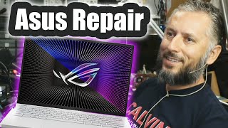 Asus Laptop Repair  GPU Shorted out [upl. by Nan518]