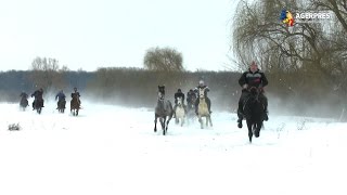 Botezul cailor obicei străvechi de Bobotează [upl. by Latouche621]