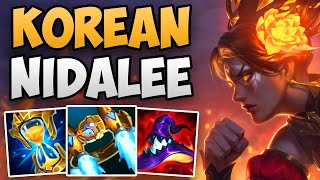 KOREAN CHALLENGER NIDALEE CARRY GAMEPLAY  CHALLENGER NIDALEE JUNGLE GAMEPLAY  Patch 1319 S13 [upl. by Llenrad]