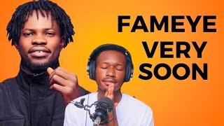 Fameye  Very Soon Live Performance  Reaction [upl. by Azrim]