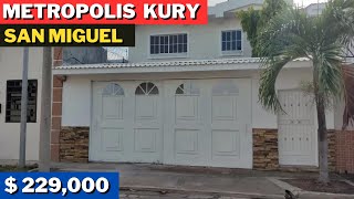 Casa en Venta en Metropolis Kury en San Miguel  El Salvador [upl. by Shippee65]