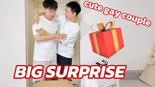 Pretend to forget my boyfriends birthday Give him a big surprise💝Gay Couple Vlog🎂 [upl. by Arnon]