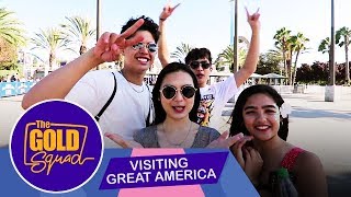 THE GOLD SQUAD VISITS GREAT AMERICA  The Gold Squad [upl. by Kassie]