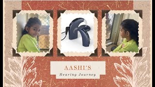 Cochlear Implant Journey of Aashi Hearing Journey cochlearimplantjourney cochlearimplant [upl. by Ziguard]