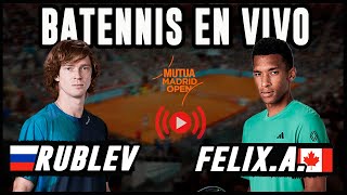 Andrey Rublev vs Felix Auger Aliassime Masters 1000 de Madrid  Final  Reacción en vivo [upl. by Anekam]