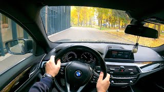 2018 BMW 520d  POV Test Drive [upl. by Mafala]