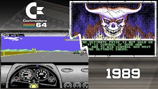 Top 50 Commodore 64 C64 games of 1989  in under 10 minutes [upl. by Aketahs16]