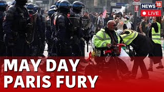 Paris May Day Protest LIVE  France Shows Its Anger On May Day Ahead Of Paris Olympics  N18L [upl. by Arim]