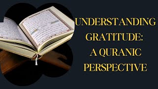 Understanding Gratitude A Quranic Perspective  Palestine  Fadwa Wazwaz [upl. by Johst]