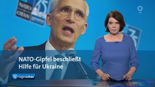 tagesschau 2000 Uhr 10072024 [upl. by Kingdon699]