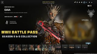 MWII Battle Pass Season 5 amp 6 Collection  Store View Showcase [upl. by Okim]