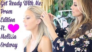 Get ready with me Prom Edition ft Melissa Ordway  Angela Lanter [upl. by Ahsinel527]