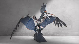 Horizon Forbidden West  Sunwing Papercraft Tutorial Video [upl. by Aviv]