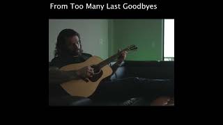 Too Many Last Goodbyes Lyric Video [upl. by Kooima]