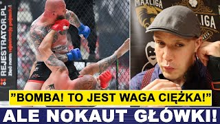 BOMBA  BEDNAREK O NOKAUCIE GŁOWACKIEGO NA KSW [upl. by Analla555]