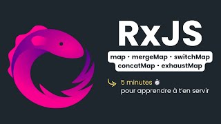 RxJS MergeMap switchMap concatMap exhaustMap  apprends à ten servir en juste 5 minutes  🔥 [upl. by Elleimac407]