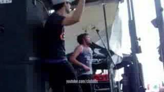 3oh3 quotChokechainquot Feat Gabe Saporta  Warped Tour 08 HQ [upl. by Plate805]