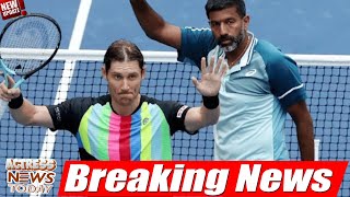 US Open 2024 tennis Rohan Bopanna Matthew Ebden lose in men’s doubles pre quarterfinals [upl. by Ebag]