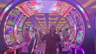 I Played The Biggest Buffalo Slot Machine In ALL OF LAS VEGAS [upl. by Hars]