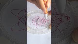 Satisfying Spirograph Creations  Soothing Geometric Patterns ASMR satisfying asmr [upl. by Maze]