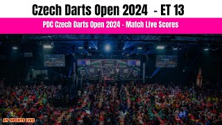 Czech Darts Open 2024  Darts Live Score Updated amp Commentary [upl. by Philbrook]