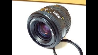 NIKON AF Nikkor 3570mm F3345 Auto Focus Lens FMount [upl. by Galvan450]