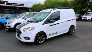 2018 Ford Transit Courier 15 TDCI Sport  Start up and full vehicle tour [upl. by Onivag]