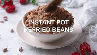 Instant Pot Refried Beans [upl. by Volnak]