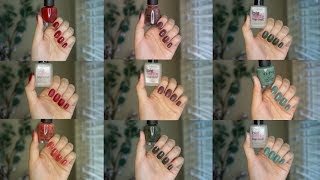 GORGEOUS Fall Nail Colors  Matte vs Shiny [upl. by Ydnih]