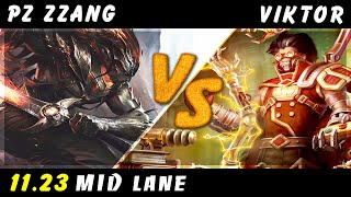 Pz Zzang  Yasuo vs Viktor MID Patch 1123  Yasuo Gameplay [upl. by Jet]