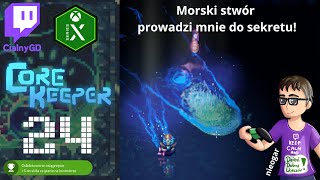 Core Keeper Xbox edition 24 Morski stwór prowadzi mnie do sekretu [upl. by Tchao]