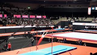 Uchimura Kohei JPN High bar routine  2021 Kitakyushu World Championships EF [upl. by Marquardt656]