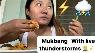 Mukbang Rice with Aloobeef🥗Again Bad News To Mundgod people😞🤦‍♂️tibetanvlogger tibetanyoutuber [upl. by Enilamme]