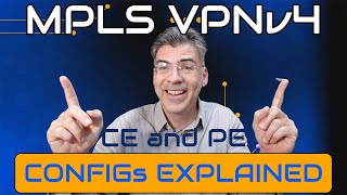 MPLS VPNv4 CE and PE configs and verification on Cisco IOS Routers [upl. by Randolf]