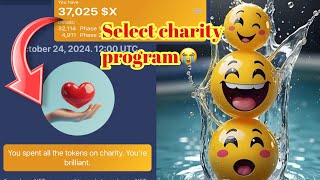 You Can Donate Some Tokens Select charity program [upl. by Virnelli181]