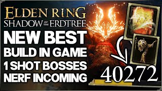 Shadow of the Erdtree  New Actually OVERPOWERED Damage Combo  Best Build Guide  Elden Ring DLC [upl. by Bander608]