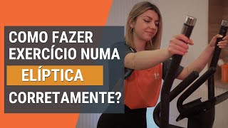 Como fazer exercício numa ELÍPTICA corretamente 🤔 É a MELHOR opção para SI❓ [upl. by Soulier]